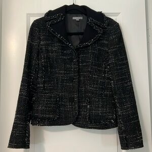 Black Ann Taylor Work Jacket 8